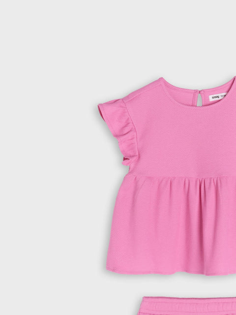 Sinsay Baby Girl's Pink Knitted Set | Sinsay In Lebanon