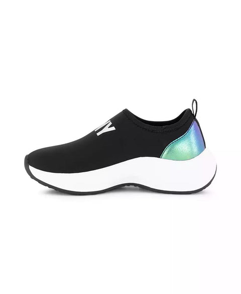 DKNY Little And Big Girl's Black Taylor Tanya Slip On Sneakers | DKNY In Lebanon