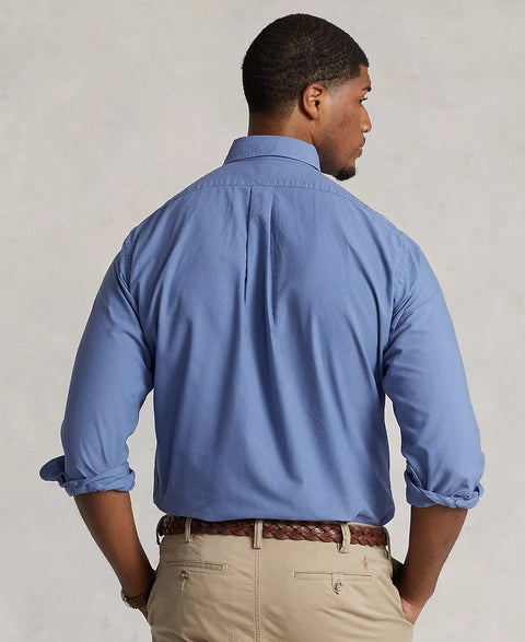 Polo Ralph Lauren Men's Blue Big & Tall Classic-Fit Long-Sleeve Oxford Shirt| Polo Ralph Lauren in Lebanon