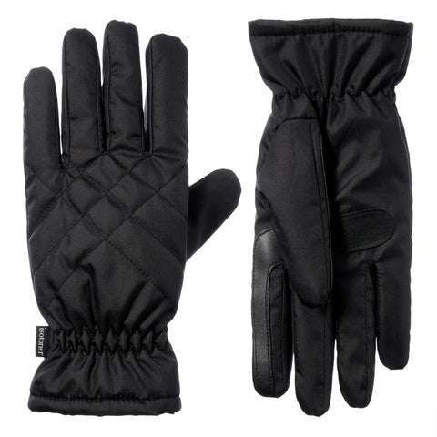 Isotoner Women's Black Sleekheat Gloves |Isotoner  In Lebanon