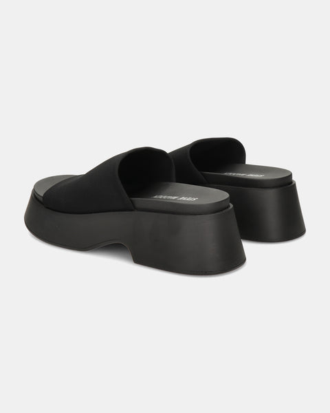 Steve Madden Women's Black Throw Back Slipper |Steve Madden In Lebanon