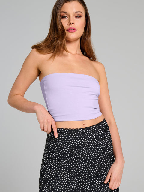Sinsay Women's Purple Sleeveless Crop Top | Sinsay In Lebanon