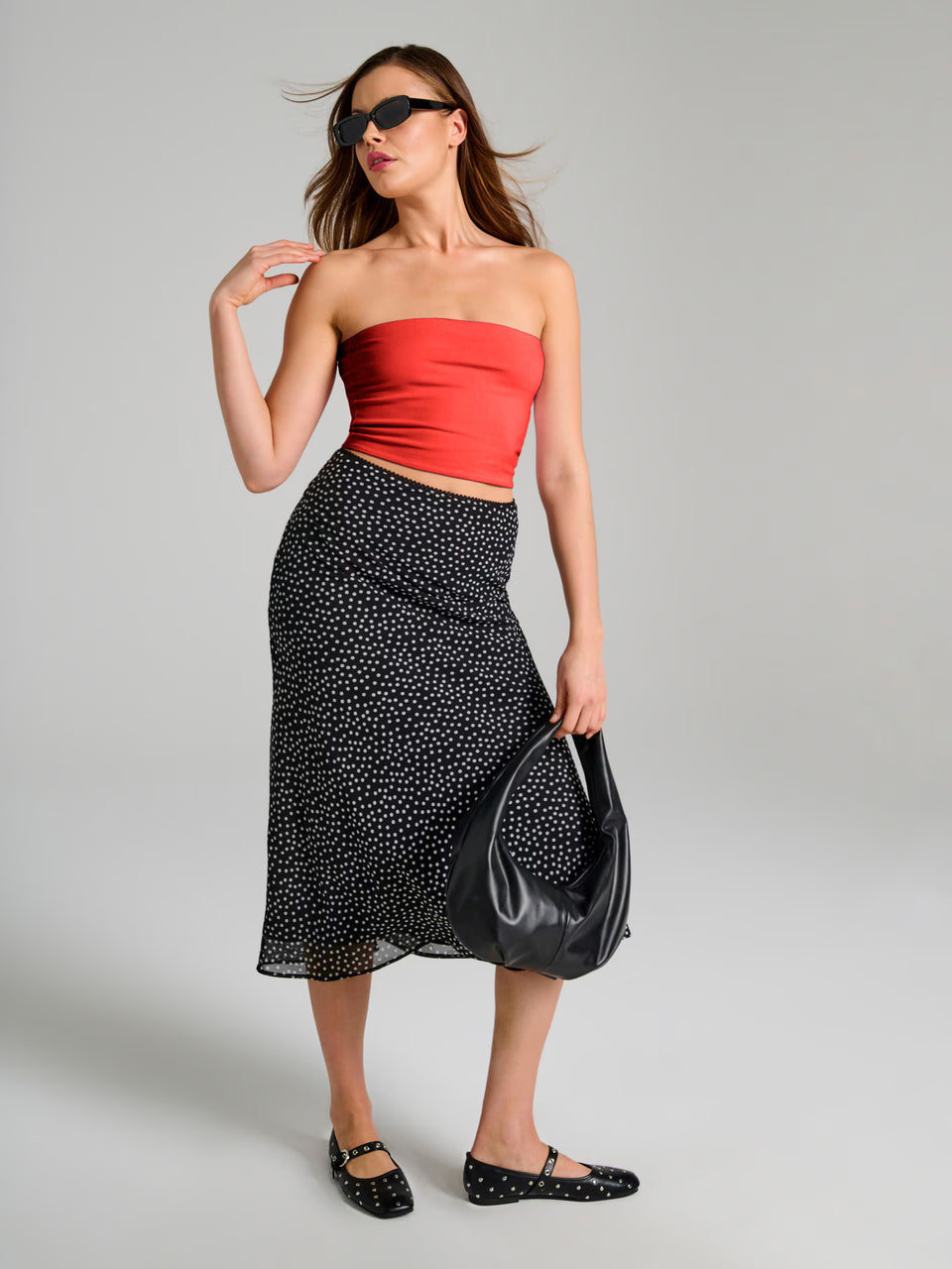 Sinsay Women's Orange Slim Fit Crop Top | Sinsay In Lebanon