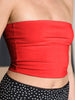 Sinsay Women's Orange Slim Fit Crop Top | Sinsay In Lebanon