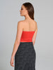 Sinsay Women's Orange Slim Fit Crop Top | Sinsay In Lebanon