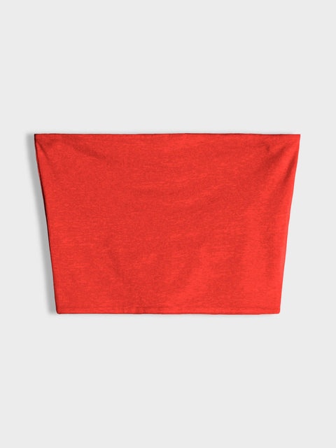 Sinsay Women's Orange Slim Fit Crop Top | Sinsay In Lebanon