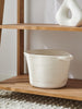 Sinsay White Woven Storage Basket | Sinsay In Lebanon