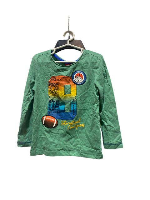 S.Oliver Boy's Green Long-Sleeve Blouse |S.Oliver in Lebanon