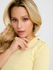 Sinsay Women's Light Yellow Short Sleeve Sweater | Sinsay In Lebanon