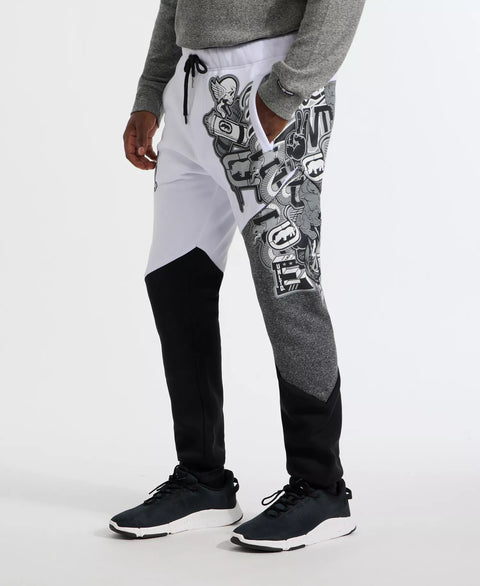 Ecko Unltd Men's Multicolor Printed Landmark Sweatpants | Ecko Unltd In Lebanon
