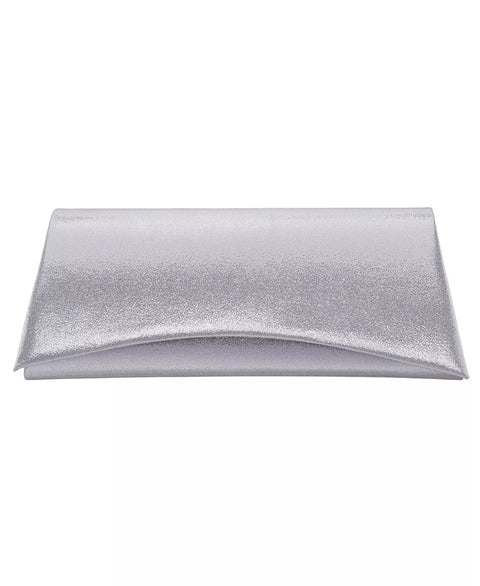 Nina Women's Silver Shimmer Envelope Clutch | Nina in Lebanon