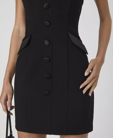 French Connection Women's Black Gemma Carey Strapless Mini Dress|French Connection In Lebanon
