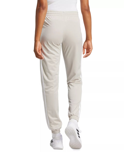 Adidas Women's Beige Tricot 3-Stripes Track Pants | Adidas In Lebanon