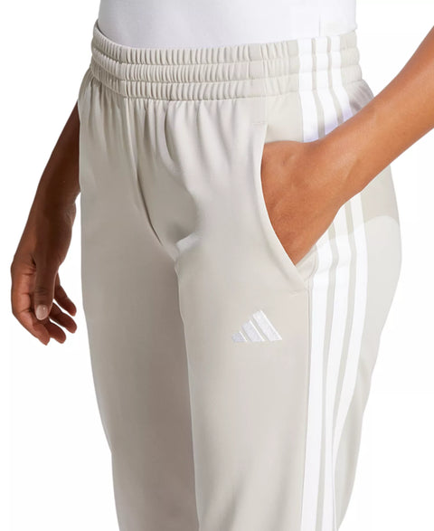 Adidas Women's Beige Tricot 3-Stripes Track Pants | Adidas In Lebanon