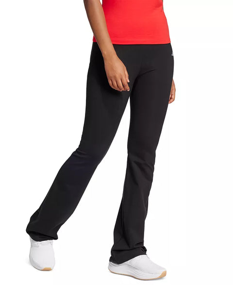 Adidas Women's Black Plus Size Essentials Small Logo Flared Leggings | Adidas In Lebanon
