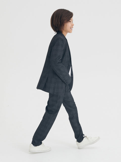 Reserved Boy's Dark Grey Elegant Slim Fit Blazer | Reserved In Lebanon