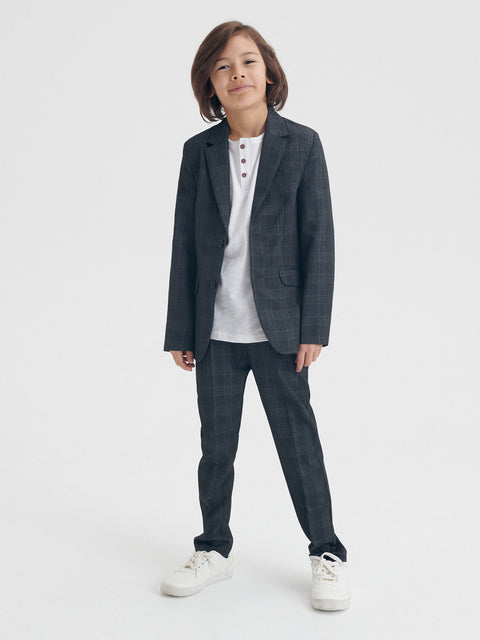 Reserved Boy's Dark Grey Elegant Slim Fit Blazer | Reserved In Lebanon