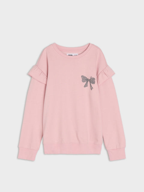 Sinsay Baby Girl's Pink & Beige Printed 2 Packs Sweatshirt|Sinsay In Lebanon