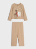 Sinsay Girl's beige 2-Piece Pajama Set