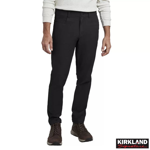 Kirkland Signature Men's Black Stretch Tech Pant | Kirkland Signature In Lebanon