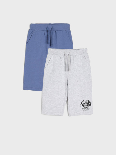 Sinsay Baby Boy's Multicolored Shorts 2 Pack | Sinsay In Lebanon
