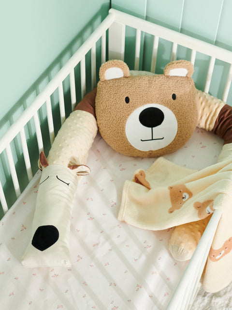Sinsay Beige/Brown With Faux Fur Pillow 185 cm  | Sinsay in Lebanon