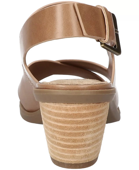 Bella Vita Women's Nude Cameron Block Heeled Sandals | Bella Vita In Lebanon