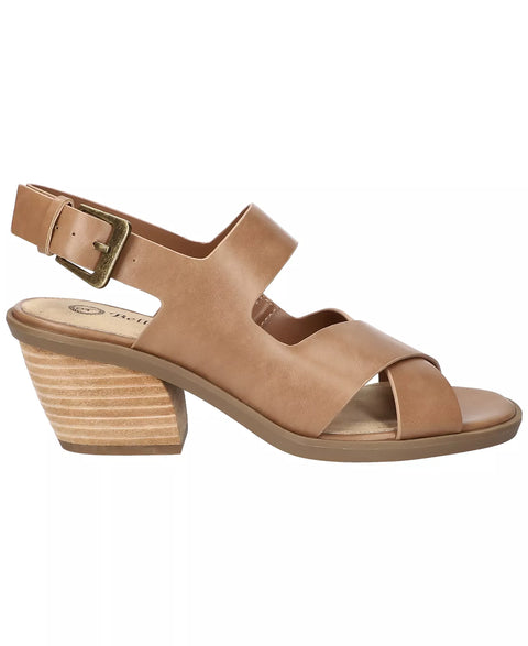 Bella Vita Women's Nude Cameron Block Heeled Sandals | Bella Vita In Lebanon