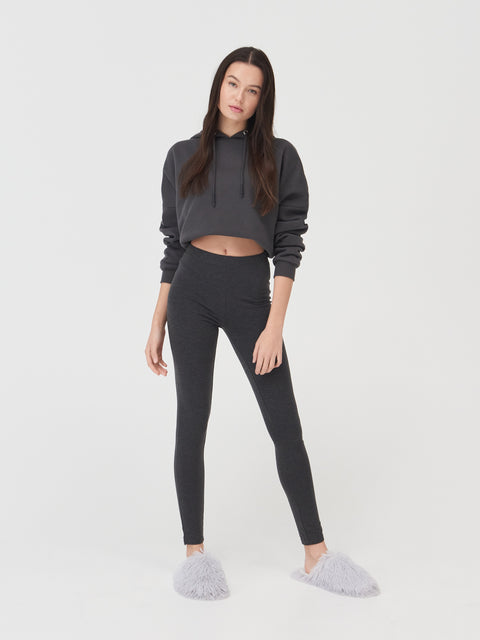 Sinsay Women's Gray Washed Effect Basic Legging|Sinsay In Lebanon