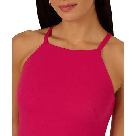 Adrianna Papell Women's Fuchsia Bubble Hem Sleeveless Dress | Adrianna Papell In Lebanon