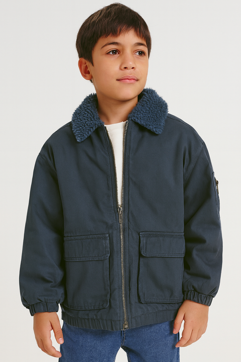 Reserved Boy's Navy Bomber Jacket | Reserved In Lebanon