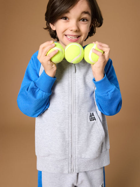 Sinsay Baby Boy's Blue & Gray Hooded Jacket | Sinsay In Lebanon