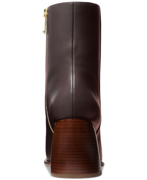 Maude Womens Zip up Slip on Ankle Boots