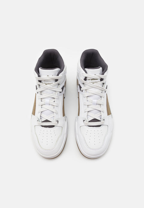 Puma Men's White & Tan High-Top Sneakers | Puma In Lebanon