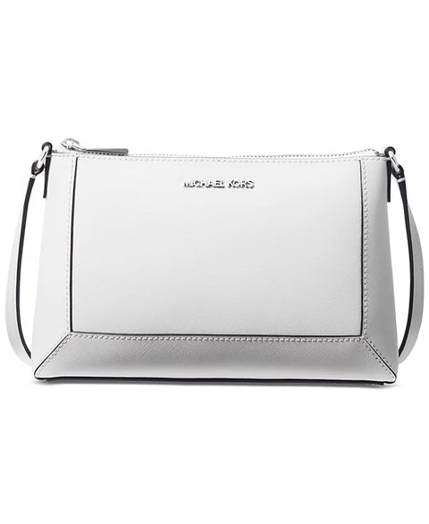 Michael Kors Women's White Sallie Medium Crossbody | Michael Kors In Lebanon