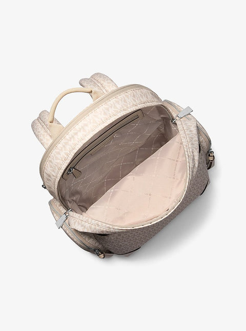 Mickael Kors  Women's Beige with Signature Logo Print  Backpack Bag |Mickael Kors in Lebanon