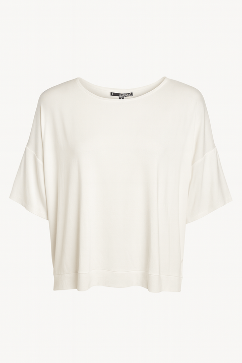 Mango Women's White Short-Sleeve T-Shirt| Mango in Lebanon
