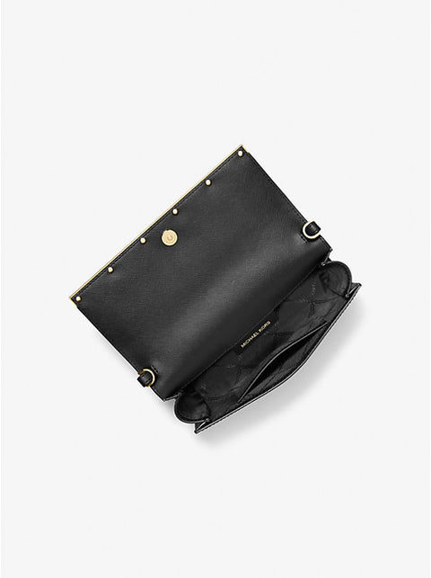 Michael Kors Women's Black Mona Saffiano Crossbody | Michael Kors In Lebanon