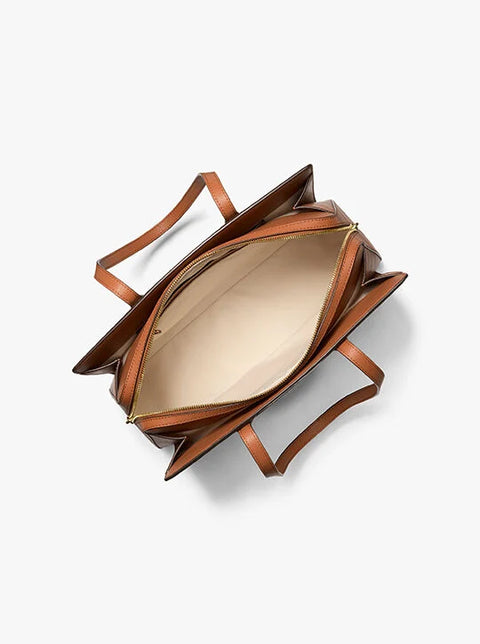 Michael Kors Women's Camel Laila Medium Leather Tote Bag | Michael Kors In Lebanon