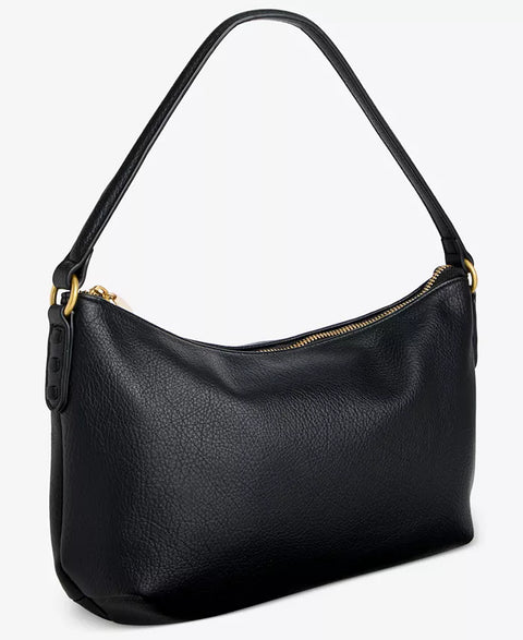 Style & Co Women's Black Medium Zippered Shoulder Bag | Style & Co In Lebanon
