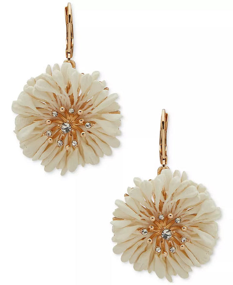 Lonna & Lilly Women's Gold-Tone & White Gypsum Flower Drop Earrings | Lonna & Lilly In Lebanon