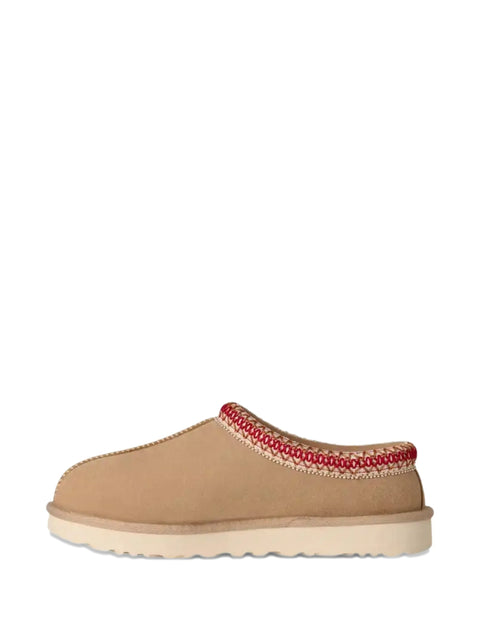 UGG Women's Beige Tasman II Braided-Trim Sheepskin Slippers | UGG In Lebanon