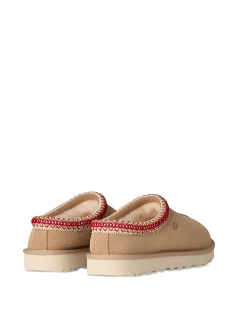 UGG Women's Beige Tasman II Braided-Trim Sheepskin Slippers | UGG In Lebanon