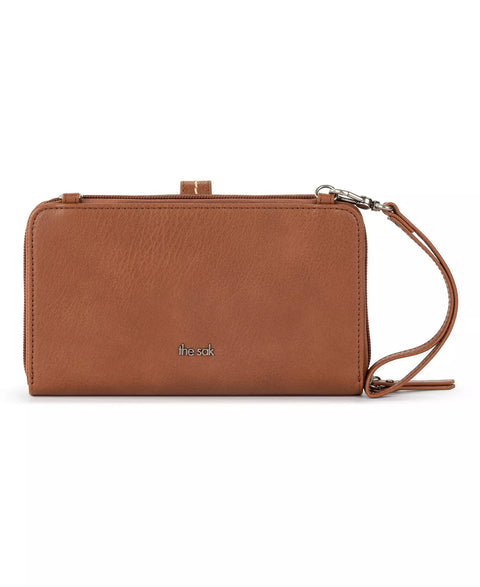 The Sak Women's Camel & Beige Iris Crochet Mini Crossbody Bag | The Sak In Lebanon