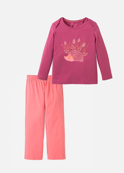 Lupilu Girl's Multicolor Long Sleeve Pajamas Set IAN308593 WSD25