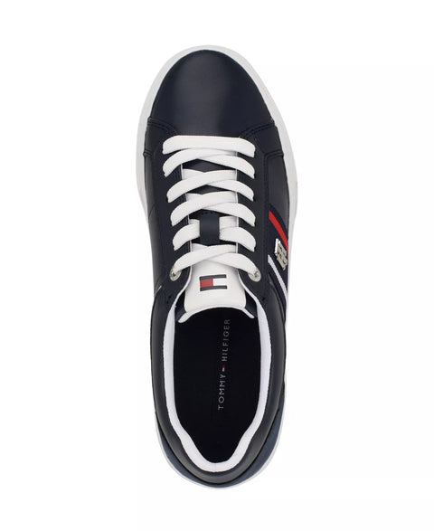 Tommy Hilfiger Women's Dark Blue  Badria Logo Platform Sneakers | Tommy Hilfiger in Lebanon