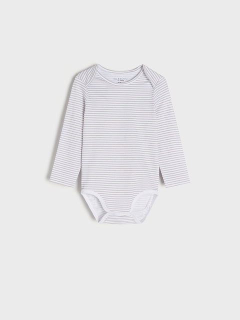 Sinsay Baby Boy's White Bodysuits 2-Pack With Stripes | Sinsay In Lebanon