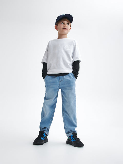 Reserved Boy's Light Blue Relaxed Jeans | Reserved In Lebanon