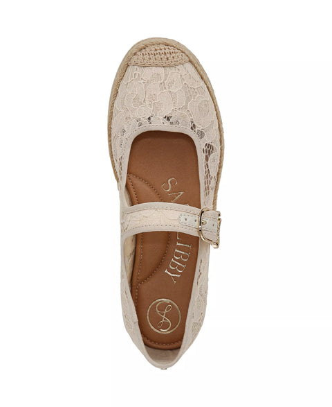 Sam & Libby Women's Beige Isla Mary Jane Espadrille Flats | Sam & Libby  In Lebanon
