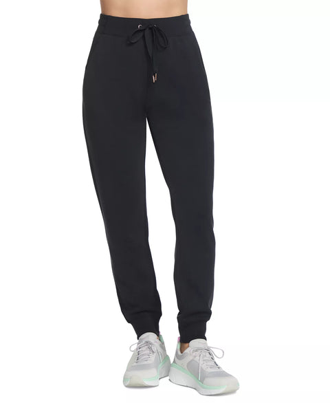 Skechers Women's Black Skechluxe Elevate  Sweatpants |Skechers in Lebanon